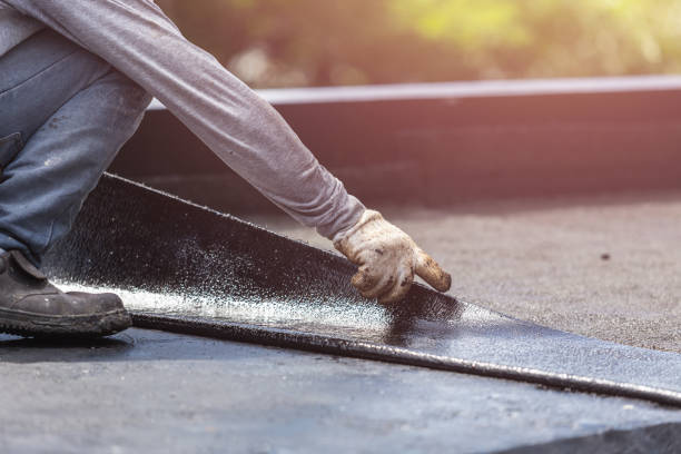 Professional Waterproofing technician working in Poy Sippi, WI